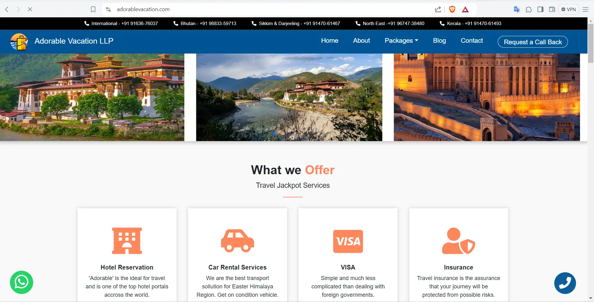 Tourism Website
