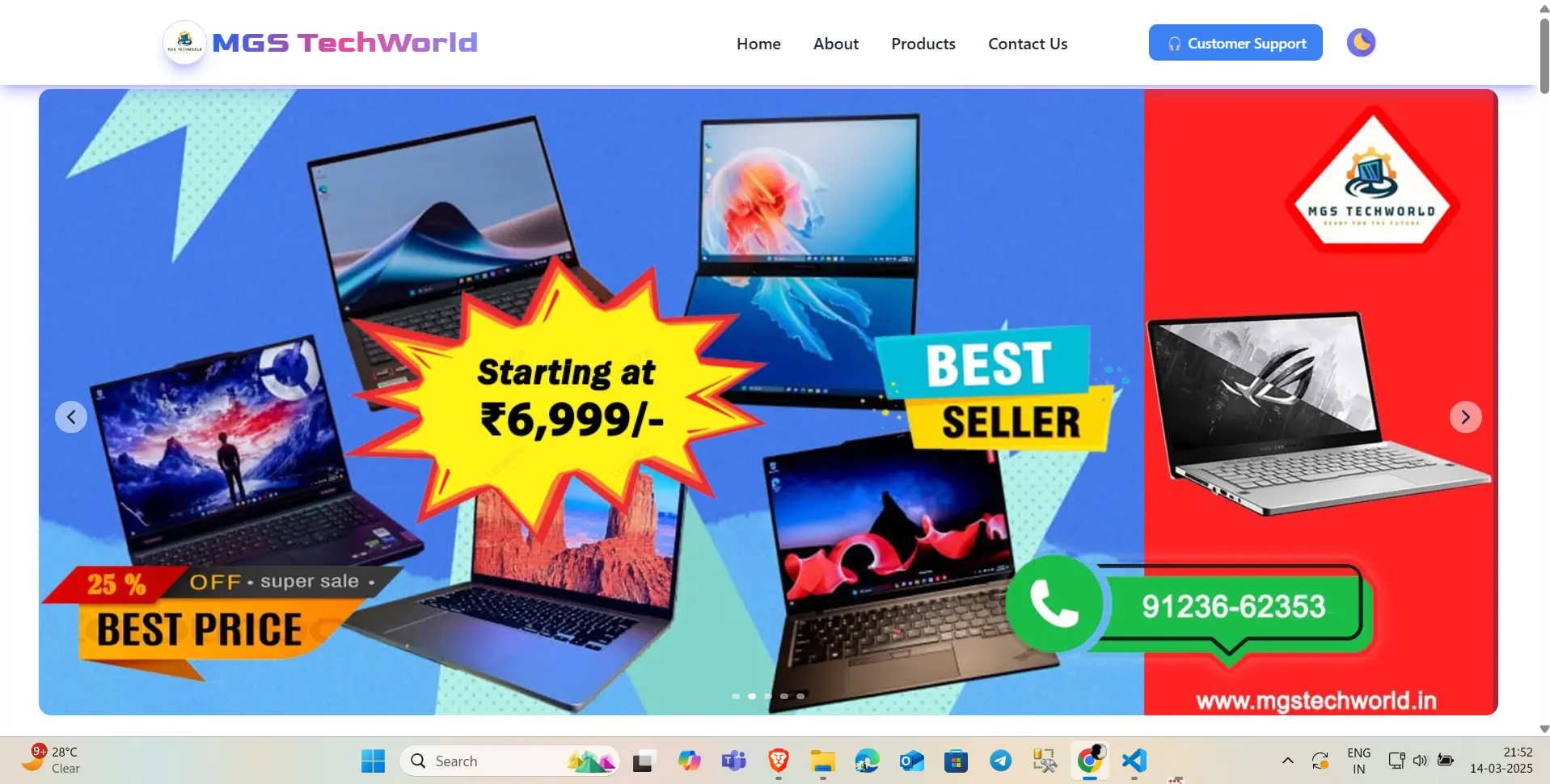 E-commerce Website
