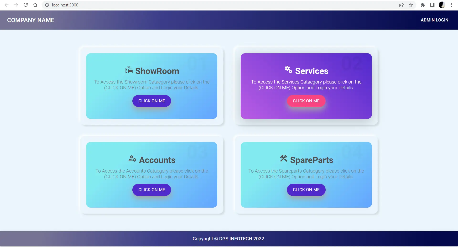 Showroom Management App
